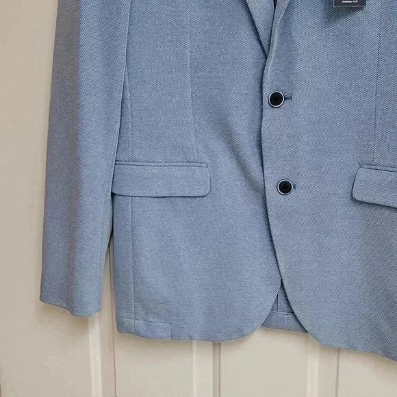 NWT The Savile Row Company men HOLKHAM Jacket BLUE blazer - Picture 4 of 13